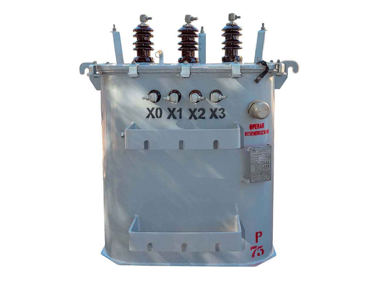 Transformador<br>Trifásico 75kVA